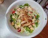 Hình bước làm 9 của món Salad gà nướng thơm ngon ngất ngây 🥗