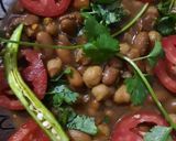 A picture of step 6 of Pindi Chole.