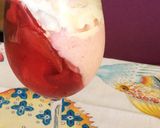 Foto del paso 1 de la receta Copa de gelatina de fresa 🍓 con nata (baja en calorías)