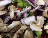 Foto del paso 2 de la receta Fajitas mexicanas vegetarianas con soja texturizada y quinoa