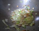 A picture of step 2 of Bathua saag in lunch frame.