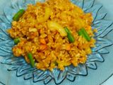 Korean Simple Fried Rice - Nasi goreng korea sederhana