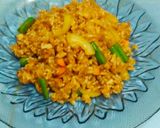 Foto langkah ke 4 dari resep Korean Simple Fried Rice - Nasi goreng korea sederhana.