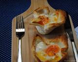 Eggs in bread basket recipe step 9 photo