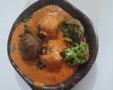 A picture of step 7 of Matar paneer kofta.