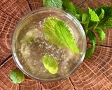 Hình bước làm 3 của món 🌱 Mủ Trôm Siro Bạc Hà