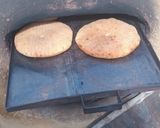 A picture of step 7 of Traditional Moroccan Whole Wheat Semolina Bread.