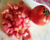 Foto del paso 1 de la receta: Fainá licuado de Tomate relleno