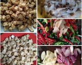 Foto langkah ke 1 dari resep Tempe Udang Lombok Ijo.