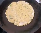 A picture of step 3 of Marwadi Bajra Methi Roti.