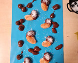 Foto del paso 3 de la receta: Gajos de mandarina al chocolate 🍊 versión saludable 🍫 🥥 antojito 😋