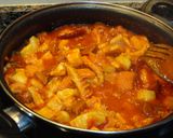 Foto del paso 6 de la receta Callos muy picantes con garbanzos