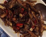Foto langkah ke 1 dari resep Tumis Mercon Ikan Bilis/ Balita.