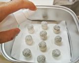 A picture of step 9 of Kinoko: Mushroom - Jouyo Manju (Wagashi).