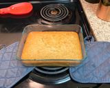 A picture of step 7 of Easy No Flour Banana Bread.