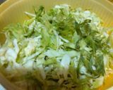 A picture of step 2 of White and Purple Cabbage Salad.