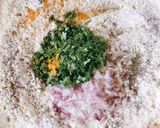 A picture of step 2 of Missi roti.