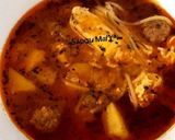 عکس مرحله 6 از دستور اشکنه با گوشت قلقلی