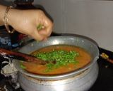 A picture of step 9 of Sambhar wada.