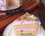 Foto langkah ke 9 dari resep Bolu cantik putih telur.