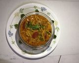 A picture of step 10 of Kathiyawadi gathiya ki sabzi.