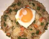Hình bước làm 5 của món Cơm Rang Kim Chi