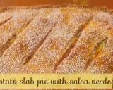 A picture of step 20 of Potato slab pie with salsa verde.