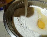 Foto langkah ke 1 dari resep Poffertjes (isi blueberry).