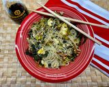 Foto del passaggio 6 della ricetta Nudles con verdure saltate e uova