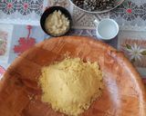 Une image de l'étape 1 de Makroud aux amandes.