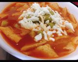 Hình bước làm 5 của món Bánh gạo cay HQ, chả cá (tokbokki sốt cayyy)
