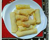 A picture of step 15 of 🍒jackfruit seeds spring🍒rolls.