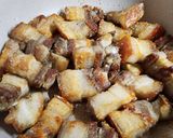 A picture of step 1 of Homestyle Braised Pork Belly.