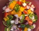 A picture of step 3 of Spicy Chilli Soya.