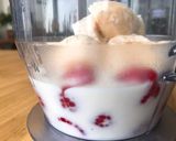 Hình bước làm 1 của món 💚 Pudding Hạt Chia Rasberry