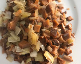 Foto del paso 4 de la receta: Crepes de espinacas rellenos de pollo