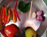 Foto langkah ke 1 dari resep Sambal Matah Dabu-dabu Kombinasi.