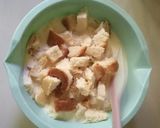 Foto langkah ke 3 dari resep Puding Roti Custard.