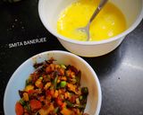 ভেজ চীজ ওমলেট (veg cheese omelette recipe in Bengali) রেসিপি ধাপ - 7 ছবি