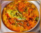 A picture of step 16 of Dal-Dodka Curry (Ridge gourd dal).
