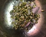 A picture of step 1 of Multigrain sprout paneer grilled wrap.