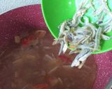 Gambar langkah 3 resipi Sayur Bayam.