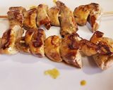 Foto del paso 13 de la receta: Brochetas de solomillo de cerdo y champiñones