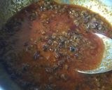 A picture of step 7 of Daal Makhhani (Jain/regular).