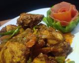 A picture of step 8 of Turkish chicken tawa.