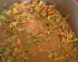 Foto del paso 4 de la receta: Sopa de carne molida con fideo