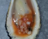 A picture of step 3 of Oysters on the half shell with Mignonette.