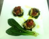 صورة لخطوة 1 من وصفة 🐟هامور مشوى مع سبانخ،🐟 Grilled Hamour fish with spinach🍲🌿☘