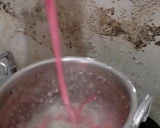 1.Cendol tepung kanji - Step 6