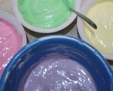 Foto langkah ke 3 dari resep Rainbow Cake (4 Telur).